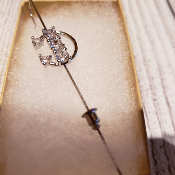 Hypoallergenic Gold crawler wrap earring - Picture 4 of 5